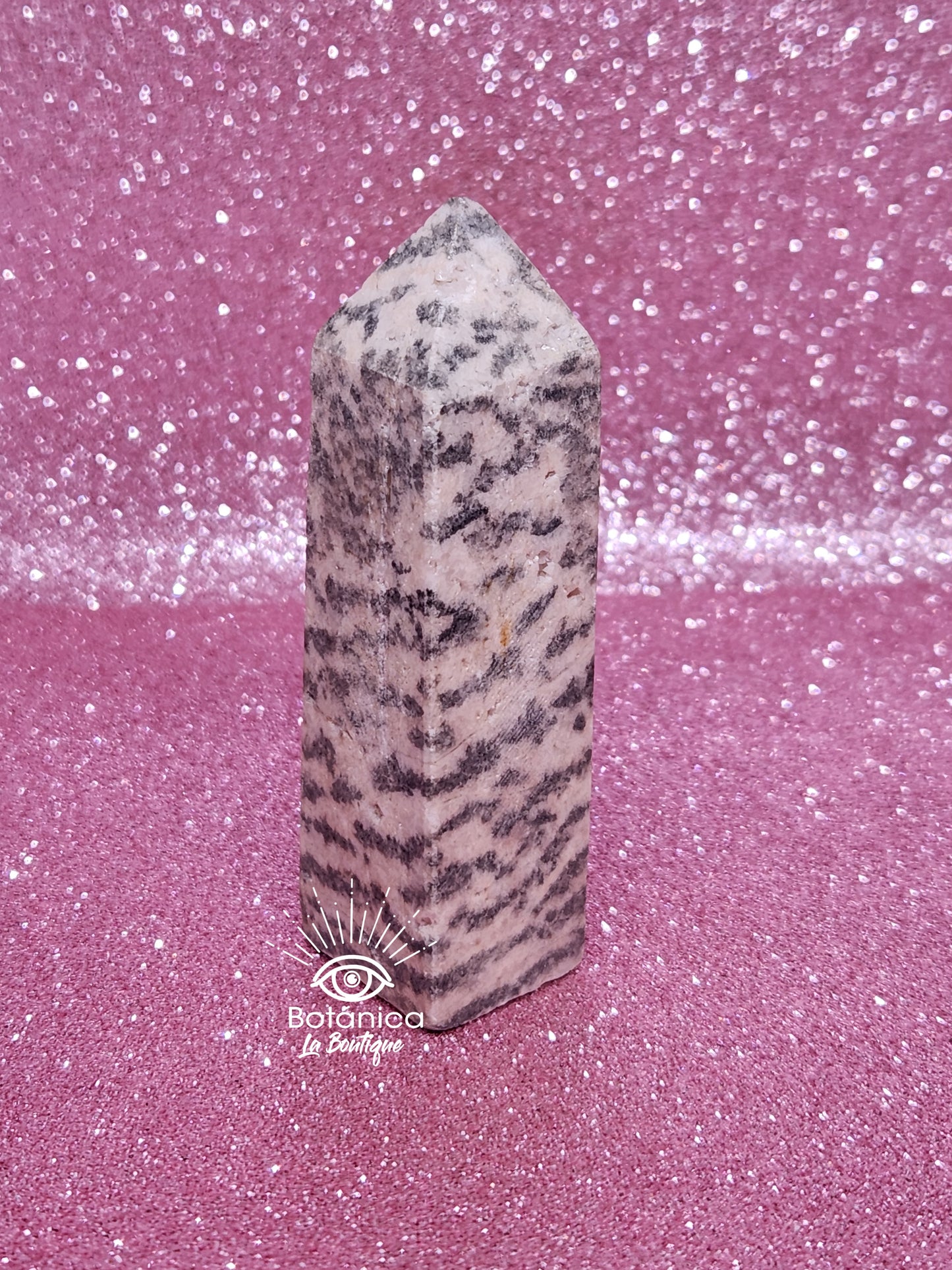 Punta de Cuarzo Calcita de Islandia