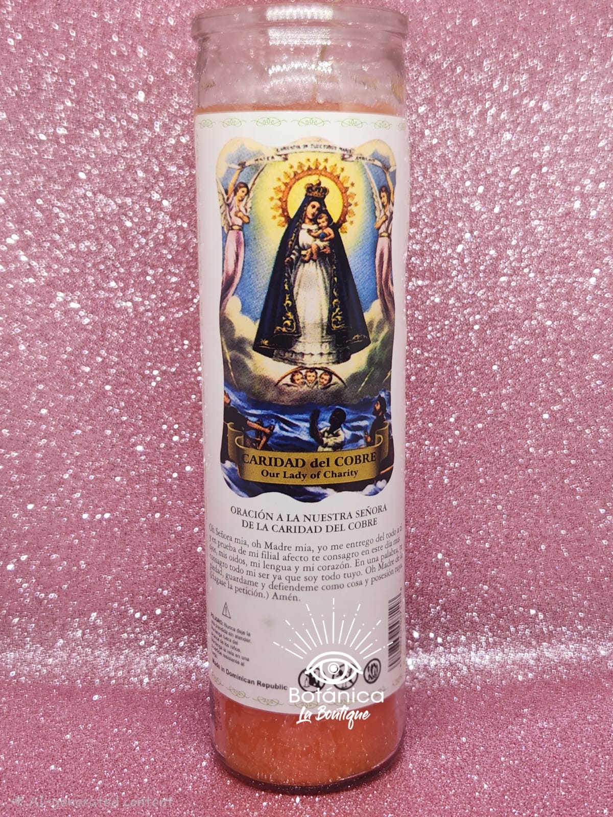 Vela Virgen de la Caridad del Cobre