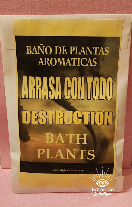 Baños de Plantas Aromáticas - ARRASA CON TODO