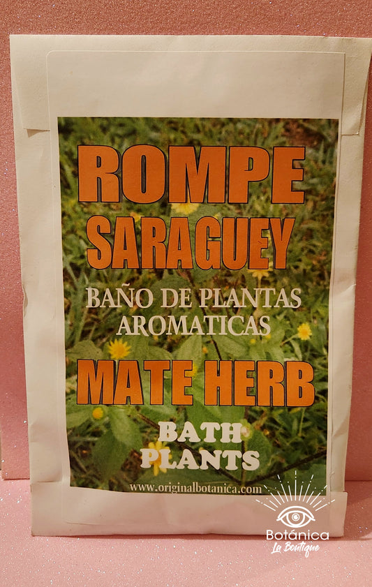 Baños de Plantas Aromáticas - ROMPE SARAGUEY