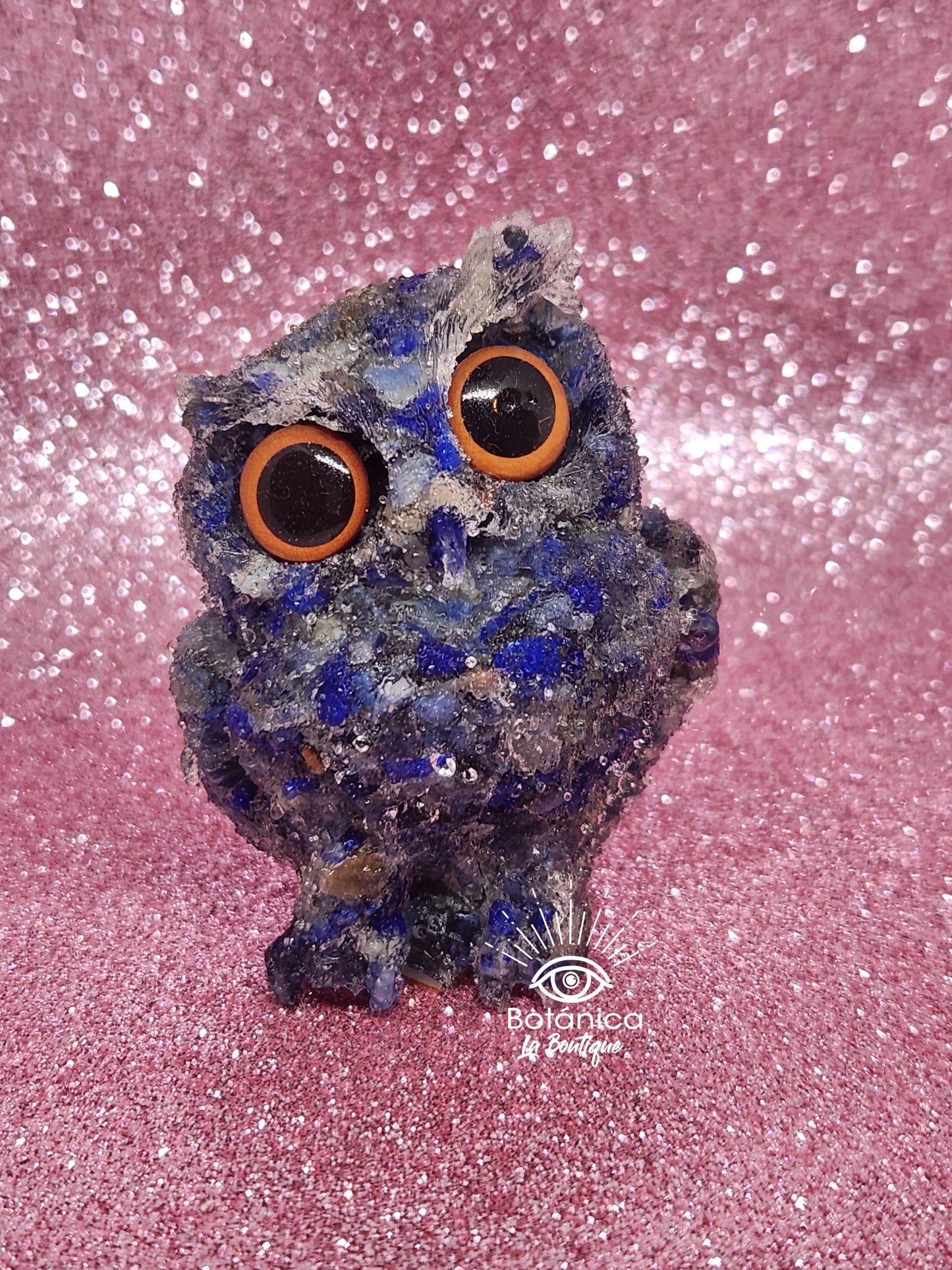 Buho de la Buena Suerte - Lapislázuli