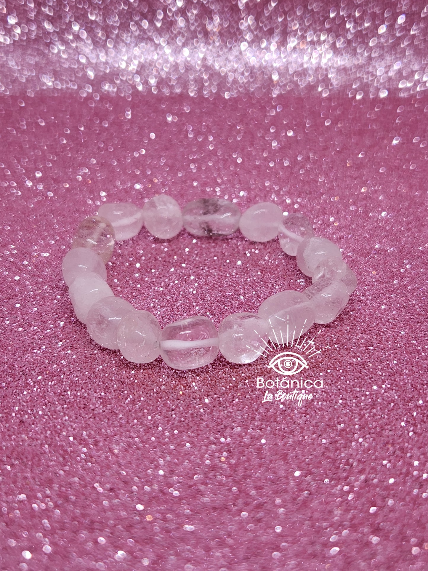 Pulsera de Cuarzo Blanco