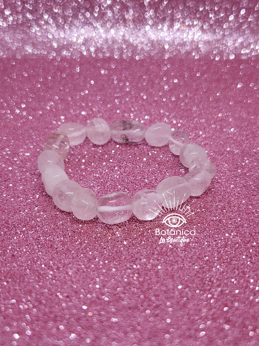 Pulsera de Cuarzo Blanco