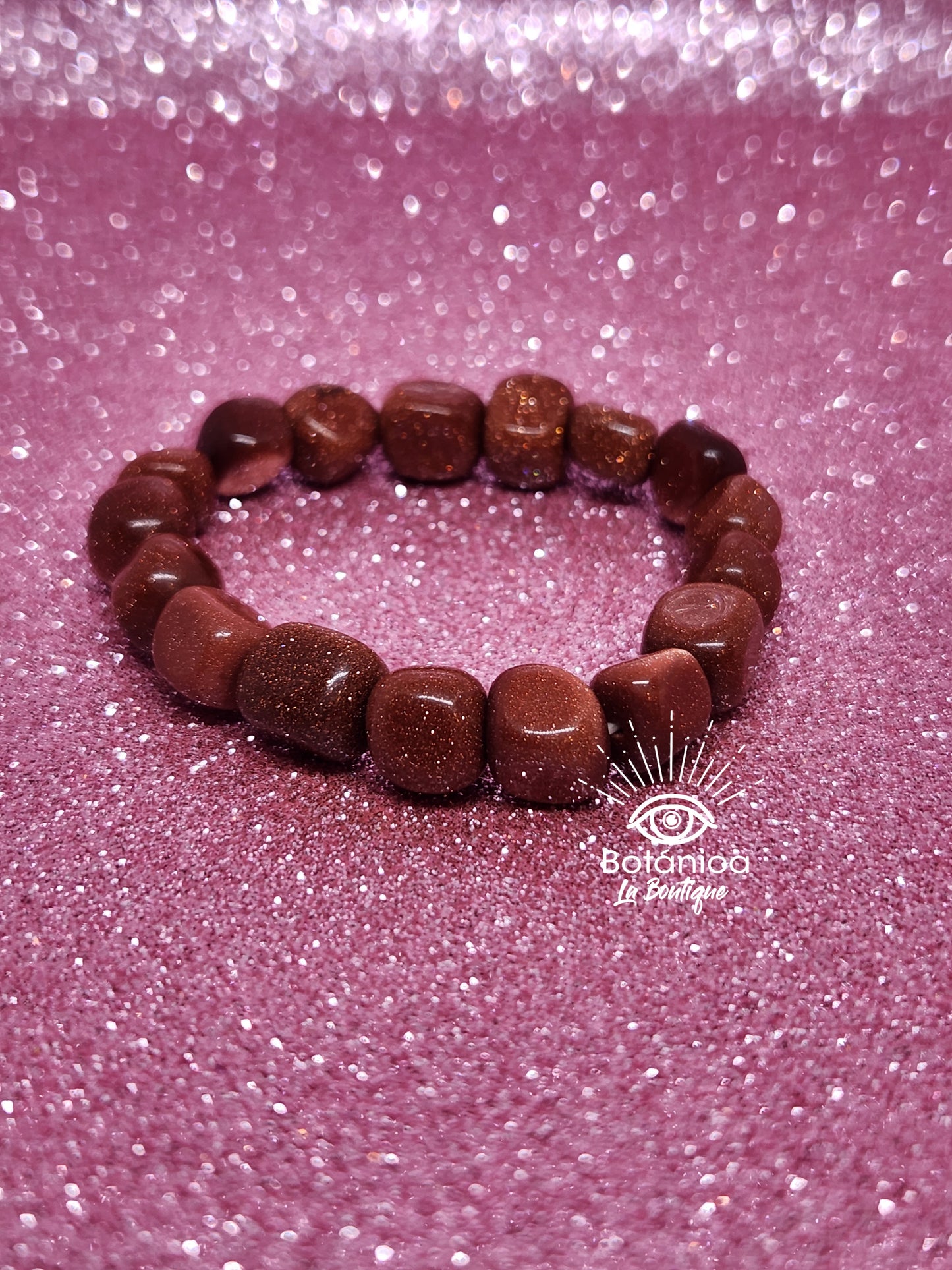Pulsera de Red Goldstone