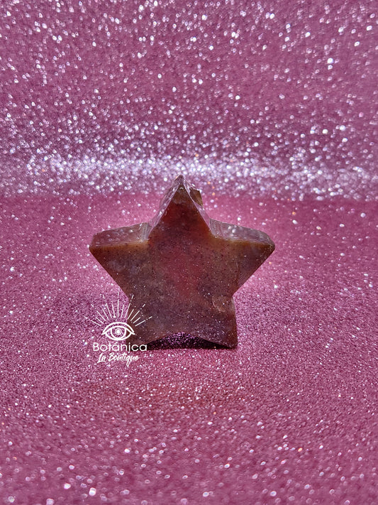 Estrella de Jaspe Rojo