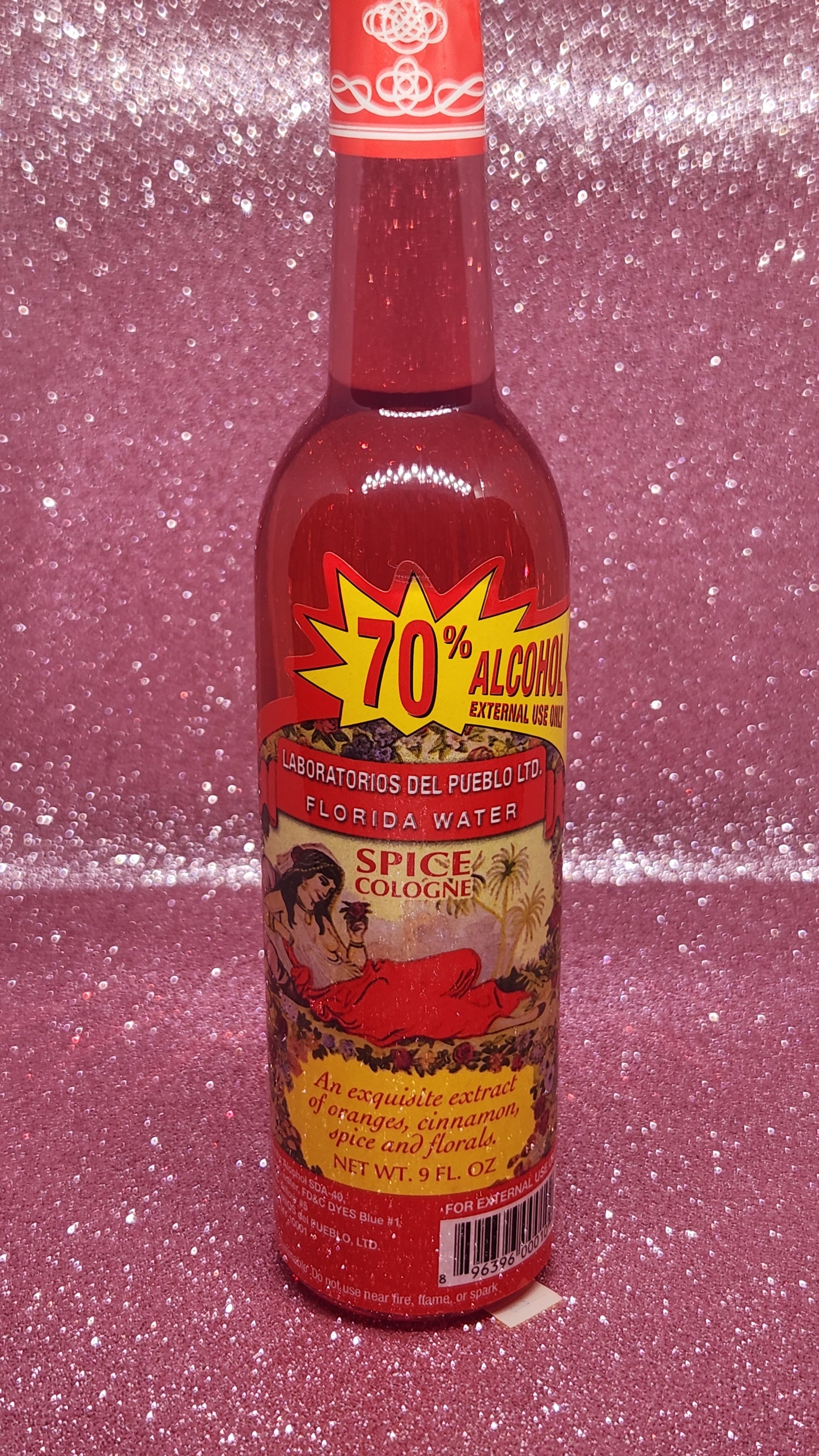 Agua Florida-Roja (canela y especias)