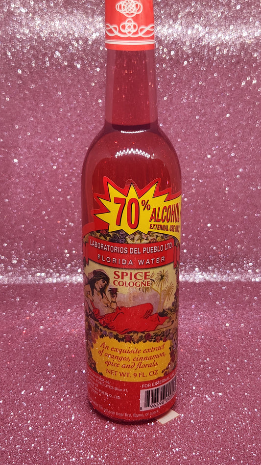 Agua Florida-Roja (canela y especias)