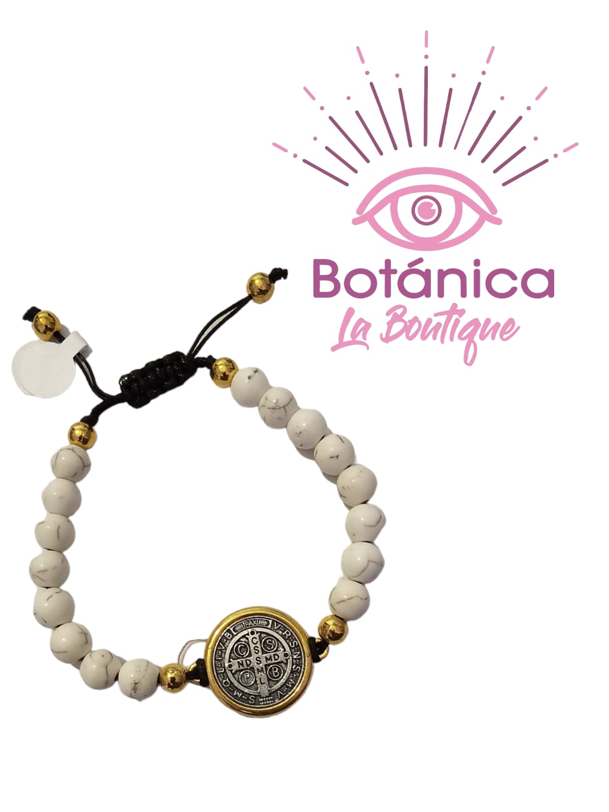 Pulsera San Benito Blanca