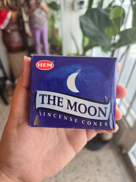 The Moon Incense Cones