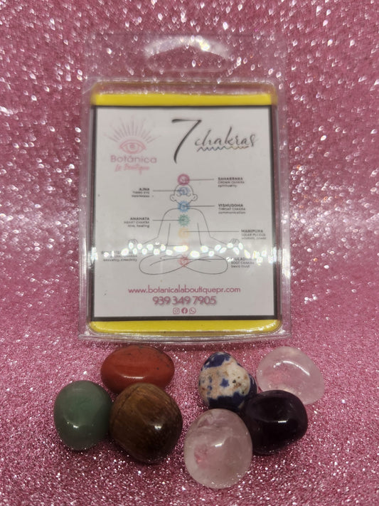 7 chakras (cuarzos)