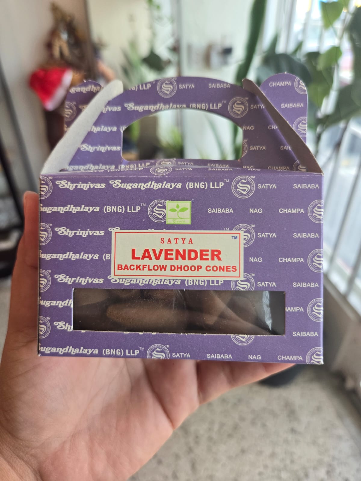 Backflow Dhoop Cones (Lavender/Lavanda)