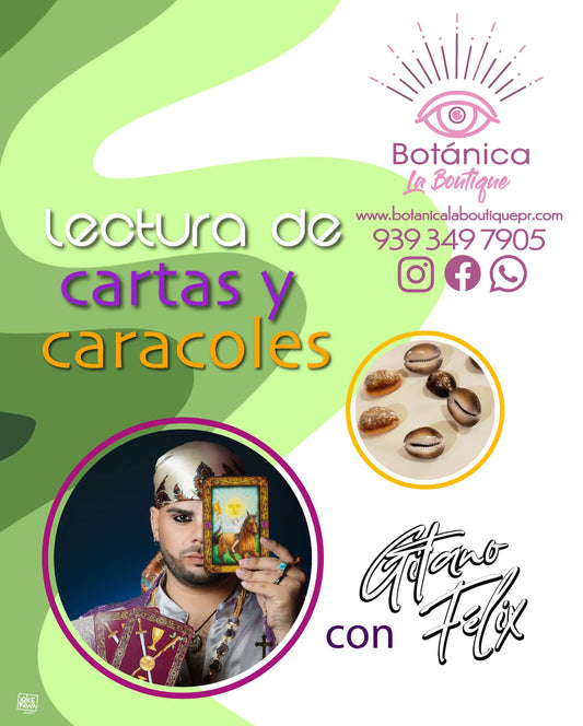 Consulta de cartas y caracoles (**no es diloggun**)